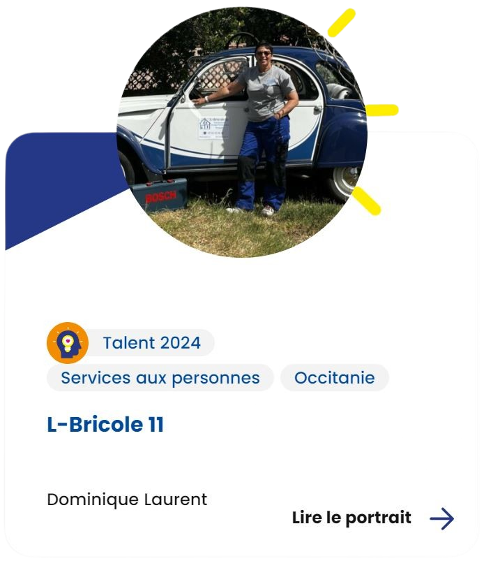 L-Bricole 11 Talent BGE 2024 Occitanie